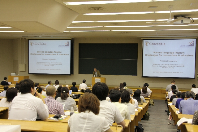 基調講演1  / Keynote Speech 1 - Norman Segalowitz
